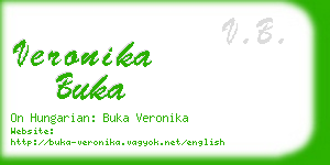 veronika buka business card